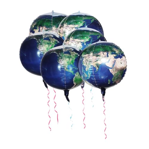 UPKOCH 5 Stück Geburtstagsfeier Dekoration Runder Planetenballon Welt Ballons Astronautenballon Luftballons Für Geburtstagsfeiern Fliegen Himmel Ebene Planetenballons Aluminiumfolie Blue UPKOCH 5 Stück Geburtstagsfeier Dekoration Runder Planetenballon Welt Ballons Astronautenballon Luftballons Für Geburtstagsfeiern Fliegen Himmel Ebene Planetenballons Aluminiumfolie Blue von UPKOCH
