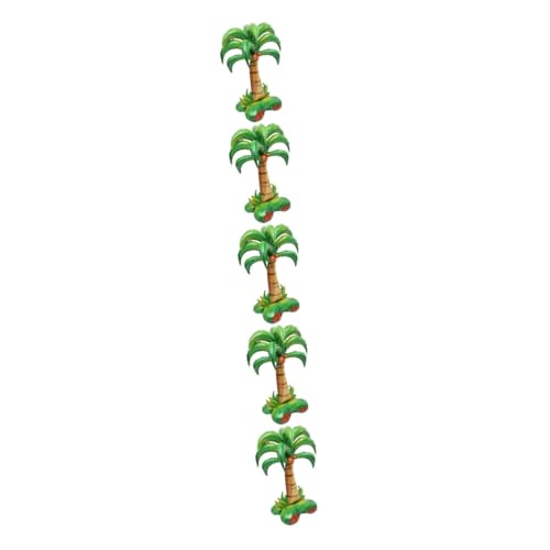 UPKOCH 5 Stück Hawaii Palm Tree Aluminiumfolie Ballon Aufblasbarer Dekoballon für Partys für Sommerfeiern Kindergeburtstage und Fotorequisiten UPKOCH 5 Stück Hawaii Palm Tree Aluminiumfolie Ballon Aufblasbarer Dekoballon für Partys für Sommerfeiern Kindergeburtstage und Fotorequisiten von UPKOCH
