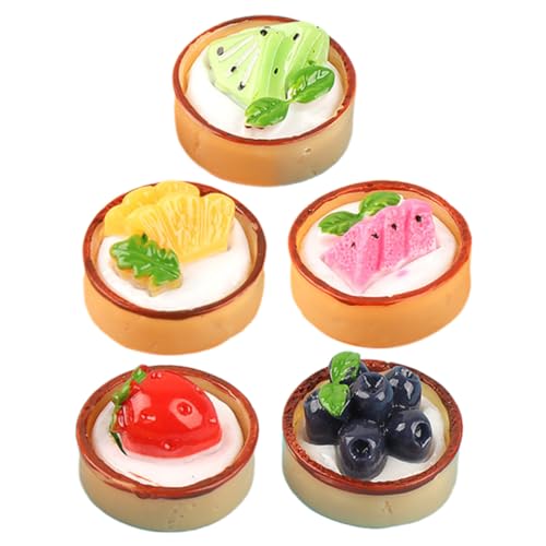 UPKOCH 5 Stück Teiliges Miniatur Künstliche Kuchen Deko aus Resin Realistische Kleine Cupcake Modelle Simulation Kuchen Dekoration für Haus Fotografie und Party UPKOCH 5 Stück Teiliges Miniatur Künstliche Kuchen Deko aus Resin Realistische Kleine Cupcake Modelle Simulation Kuchen Dekoration für Haus Fotografie und Party von UPKOCH