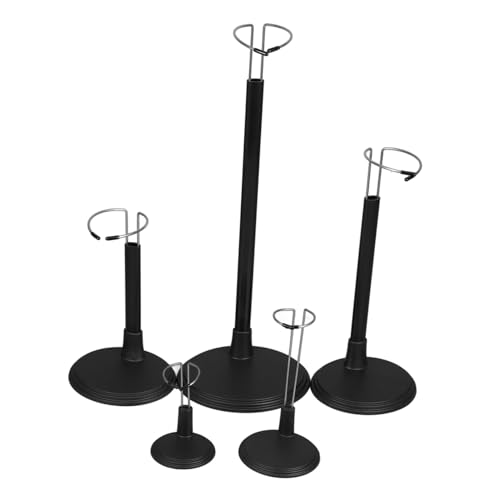 UPKOCH 5 Stück Teiliges Puppenständer Verstellbare Puppenhalter für Figuren Schwarz Stabil und Vielseitig für Schaufensterpuppen und Sammlerstücke UPKOCH 5 Stück Teiliges Puppenständer Verstellbare Puppenhalter für Figuren Schwarz Stabil und Vielseitig für Schaufensterpuppen und Sammlerstücke von UPKOCH