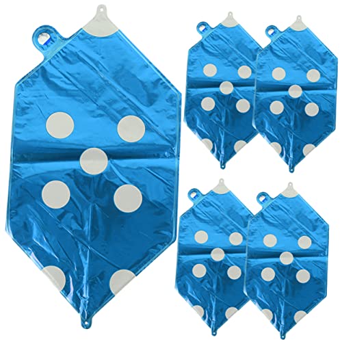 UPKOCH 5 Stück Würfel Ballon Klare Luftballons Schwarze Luftballons Ballons Dekorationen Ballons Aus Quadratischen Würfeln Für Groß Themenparty Partyzubehör Aluminiumfolie Blau UPKOCH 5 Stück Würfel Ballon Klare Luftballons Schwarze Luftballons Ballons Dekorationen Ballons Aus Quadratischen Würfeln Für Groß Themenparty Partyzubehör Aluminiumfolie Blau von UPKOCH