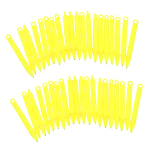UPKOCH 50 Stück Ersatz Stylus für Schreibtablett und Magnetisches Zeichenbrett Gelb Robuste und Langlebige Stifte für Kreatives Zeichnen von UPKOCH