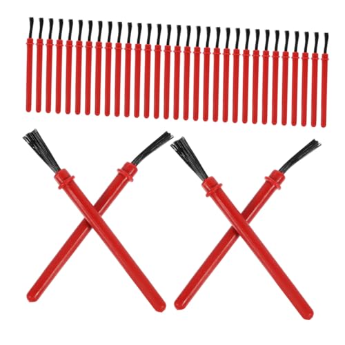 UPKOCH 50-teiliges Set Pinselset Pinsel Für Fingerfarben Mini-Pinsel Malutensilien Für Runde Schwammbürsten Miniaturpinsel Kinderpinsel Lose Pp Rot UPKOCH 50-teiliges Set Pinselset Pinsel Für Fingerfarben Mini-Pinsel Malutensilien Für Runde Schwammbürsten Miniaturpinsel Kinderpinsel Lose Pp Rot von UPKOCH