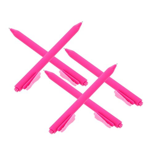 UPKOCH 5stücke Lustige Bandform Kugelschreiber Glatte Schreibstifte Für Schüler Und Bürobedarf Für Fundraising Und Wohltätige Zwecke Pinke Kugelschreiber Mit Einzigartigem Design von UPKOCH