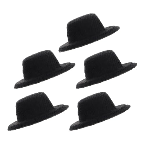 UPKOCH 5stücke Miniatur Puppenhüte Modische Und Tragbare Jazzmützen Für DIY Dekorationen Puppenzubehör Und Besondere Anlässe UPKOCH 5stücke Miniatur Puppenhüte Modische Und Tragbare Jazzmützen Für DIY Dekorationen Puppenzubehör Und Besondere Anlässe von UPKOCH