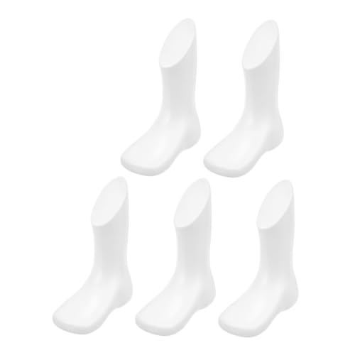 UPKOCH 5stücke Teiliges Fuß Mannequin Kunststoff Junge Mädchen Fußmodelle Für Präsentation Von Socken Und Schuhen Für Geschäfte Und Ausstellungen Hautfarbe von UPKOCH