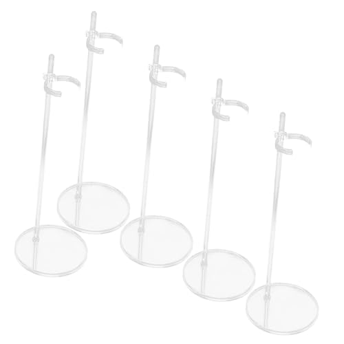 UPKOCH 5stücke Teiliges Verstellbarer Puppenständer Stabiler Puppenhalter Für Figuren Präsentation Und Ausstellung Für Sammler Und Geschenkideen von UPKOCH