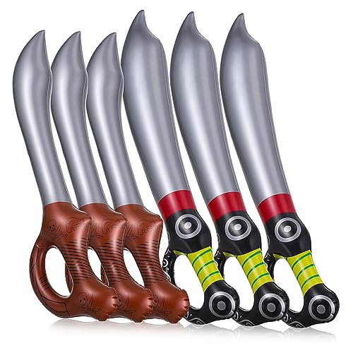 UPKOCH 6 Stück Aufblasbares Piratenmesser Cosplay Piratenspielzeug aufblasbares Piratenkostüm für Piratenkostüm Männer Schaum Piratenschwert Piraten-Rollenspielkostüm PVC UPKOCH 6 Stück Aufblasbares Piratenmesser Cosplay Piratenspielzeug aufblasbares Piratenkostüm für Piratenkostüm Männer Schaum Piratenschwert Piraten-Rollenspielkostüm PVC von UPKOCH