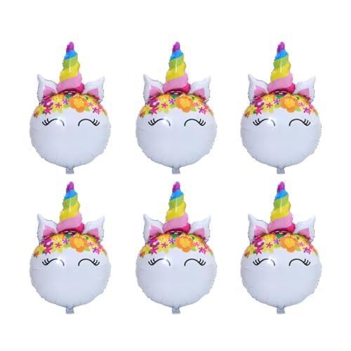 UPKOCH 6 Stück Einhorn-Ballon Neon Fiesta party zubehör partyzubehör unicorn balloon einhornpartydeko Ballongas luftballons Cartoon-Ballon für Partyballon Colorful UPKOCH 6 Stück Einhorn-Ballon Neon Fiesta party zubehör partyzubehör unicorn balloon einhornpartydeko Ballongas luftballons Cartoon-Ballon für Partyballon Colorful von UPKOCH