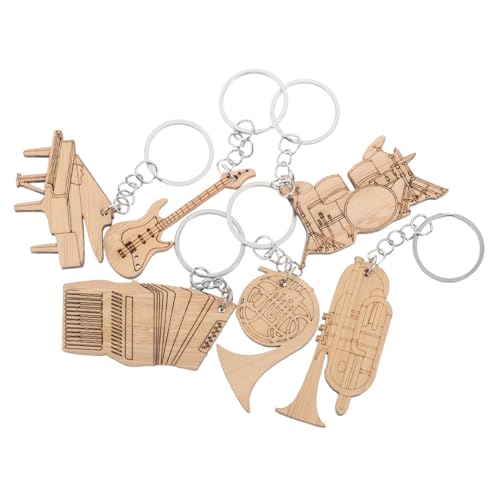 UPKOCH 6 Stück Musikinstrument Schlüsselanhänger Rucksack Anhänger Ornamente Musik Partygeschenke Schlüsselanhänger Musik Anerkennungsgeschenk Schlüsselanhänger Für Rucksack UPKOCH 6 Stück Musikinstrument Schlüsselanhänger Rucksack Anhänger Ornamente Musik Partygeschenke Schlüsselanhänger Musik Anerkennungsgeschenk Schlüsselanhänger Für Rucksack von UPKOCH