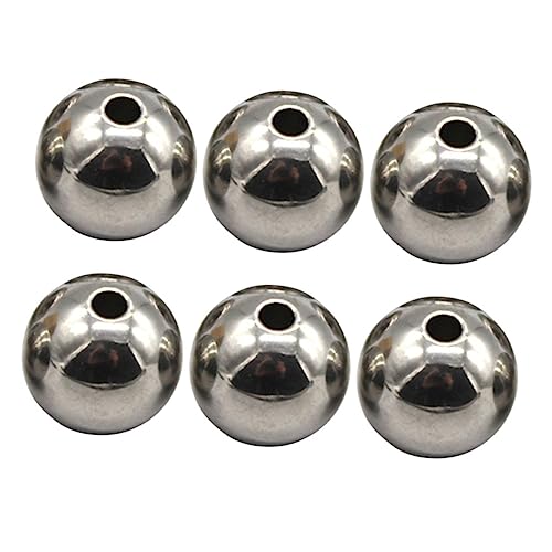 UPKOCH 6 Stück Newton Ball Swing Accessoires Schmuck Für Herstellung Perlen Klein Sortimente Wiegen-balance-bälle Newton Wiege Newton-cradle-balance-ball Silber Rostfreier Stahl von UPKOCH