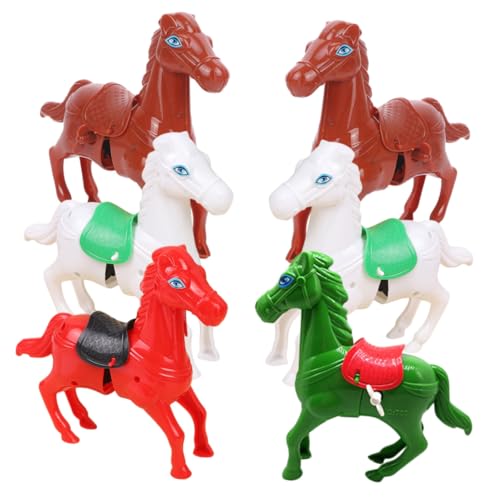 UPKOCH 6 Stück Teiliges Aufziehpferd für Lustige Bunte Wind up Figuren Fördert Hand Auge koordination Wiederverwendbar Geburtstagsgeschenk und Party Mitgebsel Zufällige Zufällige Farbe UPKOCH 6 Stück Teiliges Aufziehpferd für Lustige Bunte Wind up Figuren Fördert Hand Auge koordination Wiederverwendbar Geburtstagsgeschenk und Party Mitgebsel Zufällige Zufällige Farbe von UPKOCH