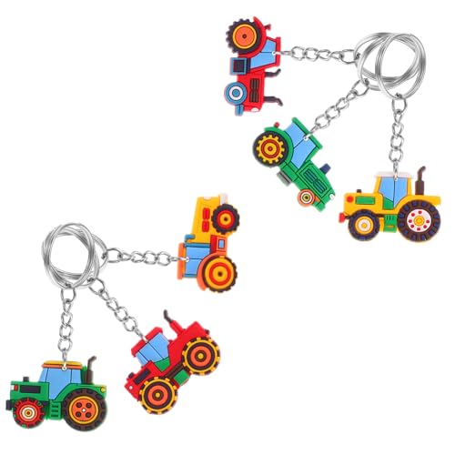 UPKOCH 6 Stück Teiliges Farmfahrzeug Schlüsselanhänger Schlüsselanhänger für Klassenzimmerpreise Geburtstagsgeschenke und Partytüten UPKOCH 6 Stück Teiliges Farmfahrzeug Schlüsselanhänger Schlüsselanhänger für Klassenzimmerpreise Geburtstagsgeschenke und Partytüten von UPKOCH