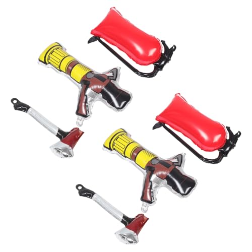UPKOCH 6 Stück Teiliges Feuerwehr Party mit Aufblasbaren Löschern Äxten und Hydranten Kreative Dekoration für Feuerwehr Geburtstag Vielseitig als Partydeko und Rettungsthema Geeignet UPKOCH 6 Stück Teiliges Feuerwehr Party mit Aufblasbaren Löschern Äxten und Hydranten Kreative Dekoration für Feuerwehr Geburtstag Vielseitig als Partydeko und Rettungsthema Geeignet von UPKOCH