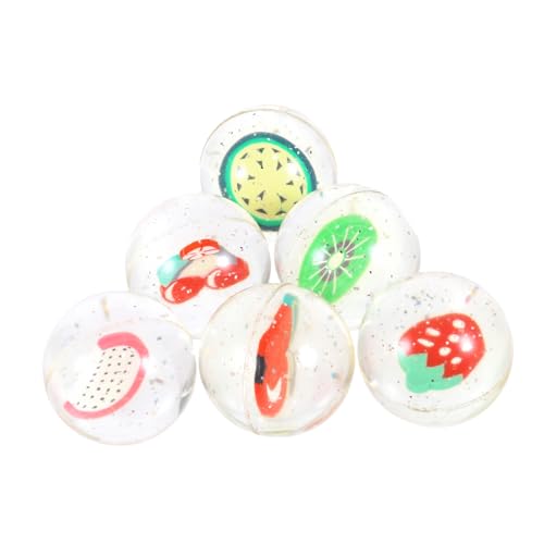 UPKOCH 6 Stück Teiliges Fruchtige Hüpfbälle aus Sicherem Kleine Sprungfreudige Bälle für Bunte Elastische Spielzeuge für Indoor und Outdoor Freizeitspaß UPKOCH 6 Stück Teiliges Fruchtige Hüpfbälle aus Sicherem Kleine Sprungfreudige Bälle für Bunte Elastische Spielzeuge für Indoor und Outdoor Freizeitspaß von UPKOCH