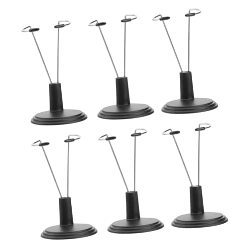 UPKOCH 6 Stück Teiliges Puppenständer Schwarz PVC Doll Stand Robust Tragbar zur Aufbewahrung und Präsentation für Zuhause Laden Supermarkt UPKOCH 6 Stück Teiliges Puppenständer Schwarz PVC Doll Stand Robust Tragbar zur Aufbewahrung und Präsentation für Zuhause Laden Supermarkt von UPKOCH