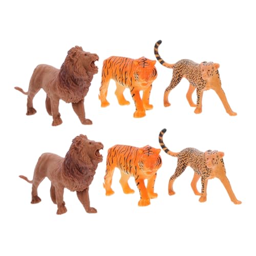 UPKOCH 6 Stück Tiermodelldekorationen Schreibtisch Miniaturtier Miniatur -Tierfiguren Miniaturtierdekor Kuchen-Tier-Topper Kuchentierverzierungen Miniaturfiguren Tiermodell Plastik UPKOCH 6 Stück Tiermodelldekorationen Schreibtisch Miniaturtier Miniatur -Tierfiguren Miniaturtierdekor Kuchen-Tier-Topper Kuchentierverzierungen Miniaturfiguren Tiermodell Plastik von UPKOCH