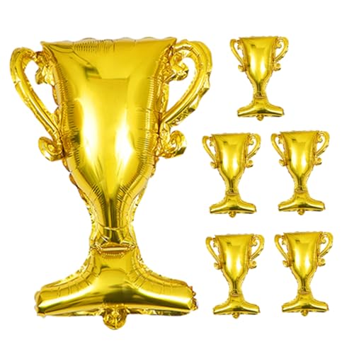 UPKOCH 6 Stück Trophäenballon Glückwunsch Grad Dekorationen Abschlussdekorationsballons Alles Zum Geburtstag Luftballons Abschlussfeier-layout-requisite Golden Aluminiumfolie UPKOCH 6 Stück Trophäenballon Glückwunsch Grad Dekorationen Abschlussdekorationsballons Alles Zum Geburtstag Luftballons Abschlussfeier-layout-requisite Golden Aluminiumfolie von UPKOCH