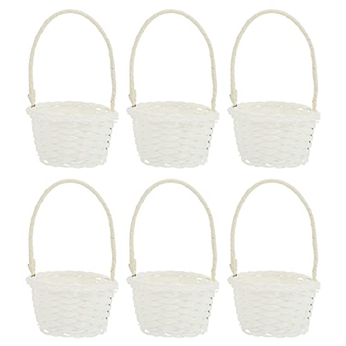 UPKOCH 6 Stücke Rattan Korb Obstkorb Holz Geflochtener Blumenkorb Mini Weidenkorb mit Henkel Bügelkorb Hochzeit Streukorb Brotkorb Henkelkorb Blumenkinder Körbchen Landhaus Deko Tischdeko UPKOCH 6 Stücke Rattan Korb Obstkorb Holz Geflochtener Blumenkorb Mini Weidenkorb mit Henkel Bügelkorb Hochzeit Streukorb Brotkorb Henkelkorb Blumenkinder Körbchen Landhaus Deko Tischdeko von UPKOCH