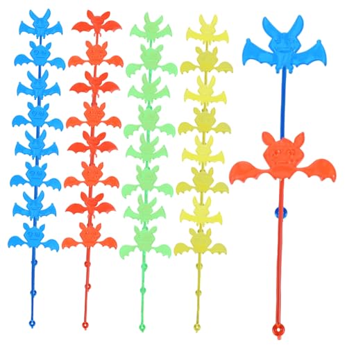 UPKOCH 60 Stück Kreatives Streichspielzeug dekorative Fledermäuse Halloween-Partygeschenk klebriges für Zappelspielzeug Sinnesspielzeug für Teenager Nettes tpr UPKOCH 60 Stück Kreatives Streichspielzeug dekorative Fledermäuse Halloween-Partygeschenk klebriges für Zappelspielzeug Sinnesspielzeug für Teenager Nettes tpr von UPKOCH