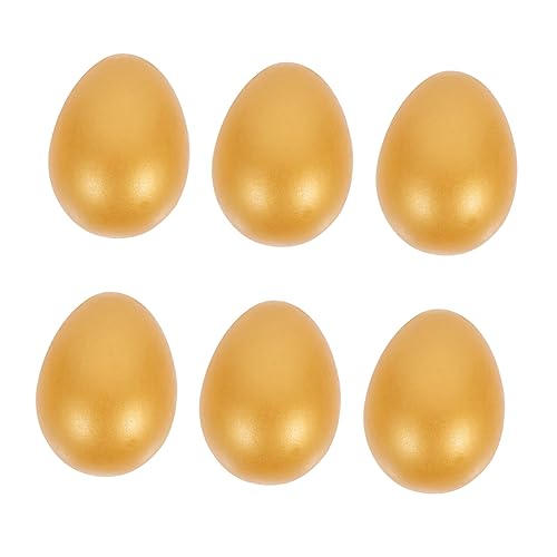 UPKOCH 6St ostern goldene eier ostereier ostereierfarbe ostereier bemalen vorlagen üeier ostern osterneier sehr Küken Ostereier künstlich Eier Ornamente Ei bastelt Ei hölzern UPKOCH 6St ostern goldene eier ostereier ostereierfarbe ostereier bemalen vorlagen üeier ostern osterneier sehr Küken Ostereier künstlich Eier Ornamente Ei bastelt Ei hölzern von UPKOCH