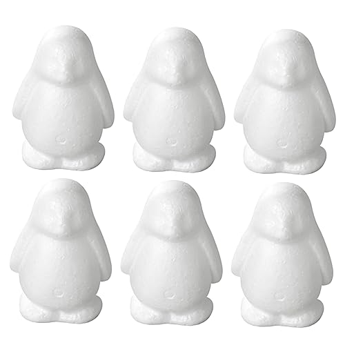 UPKOCH Pinguin-modell-malset 6-teilig Polystyrol-pinguine Für Kinder Kreatives Set von UPKOCH