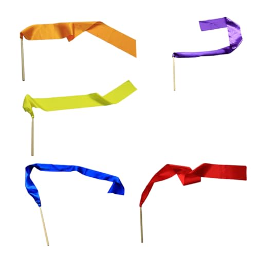 UPKOCH 7 Stück Ribbon -Tanzspielzeug bunt Kleinkinder Gymnastik Schleifentanz Kinderkunst tanzende Seidenbänder rhythmische Bänder tanzen Luftschlangen Hölzern UPKOCH 7 Stück Ribbon -Tanzspielzeug bunt Kleinkinder Gymnastik Schleifentanz Kinderkunst tanzende Seidenbänder rhythmische Bänder tanzen Luftschlangen Hölzern von UPKOCH