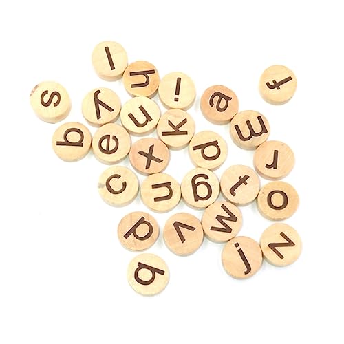 UPKOCH 78 Stück Runde Holzbuchstaben Teiliges Kleine Buchstabenplatten aus Holz Dekorative Bastelmaterialien für DIY und Bildung und Sicher Glatte Oberfläche für Kreatives Gestalten UPKOCH 78 Stück Runde Holzbuchstaben Teiliges Kleine Buchstabenplatten aus Holz Dekorative Bastelmaterialien für DIY und Bildung und Sicher Glatte Oberfläche für Kreatives Gestalten von UPKOCH