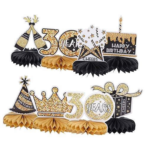 UPKOCH 8 Stück Wabenkugel-Dekoration Geburtstagsdekoration Gäste groß Jubiläumspartydekorationen Begriffsdekoration Geburtstagskern Alles zum Geburtstag Tischdekoration Papier Golden UPKOCH 8 Stück Wabenkugel-Dekoration Geburtstagsdekoration Gäste groß Jubiläumspartydekorationen Begriffsdekoration Geburtstagskern Alles zum Geburtstag Tischdekoration Papier Golden von UPKOCH