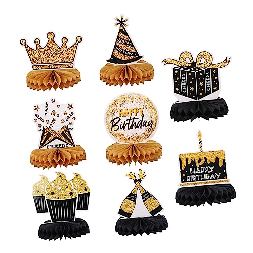 UPKOCH 8 Stück Wabenornamente Wabendekorationen Für Geburtstage Waben Mittelstücke Für Geburtstage Schwarze Wabenaufsätze Geburtstagsparty Zubehör Papier UPKOCH 8 Stück Wabenornamente Wabendekorationen Für Geburtstage Waben Mittelstücke Für Geburtstage Schwarze Wabenaufsätze Geburtstagsparty Zubehör Papier von UPKOCH