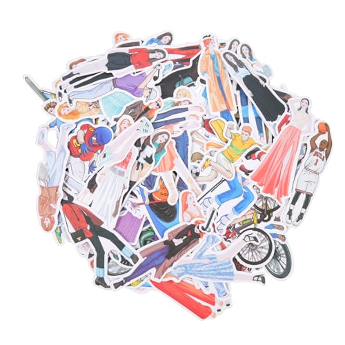 UPKOCH 80 Stück Sportliche Mode Aufkleber für Scrapbooking und Diy Handbücher Stilvolle Mädchen Sticker für Fotoalben Notizbücher und Kreative Projekte UPKOCH 80 Stück Sportliche Mode Aufkleber für Scrapbooking und Diy Handbücher Stilvolle Mädchen Sticker für Fotoalben Notizbücher und Kreative Projekte von UPKOCH