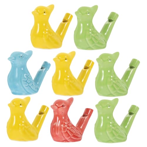 UPKOCH 8St entzückende Pfeifenspielzeuge kinderinstrumente musikinstrumente Vogelpfeifen Sport-Stoppuhr-Timer Lärmröhren Kinderspielzeug Cartoon-Pfeife Keramik UPKOCH 8St entzückende Pfeifenspielzeuge kinderinstrumente musikinstrumente Vogelpfeifen Sport-Stoppuhr-Timer Lärmröhren Kinderspielzeug Cartoon-Pfeife Keramik von UPKOCH