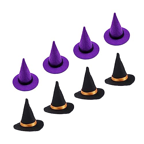 UPKOCH 8st Mini-hexenhut Eidechsenkleidung Für Halloween Kostüm Sublimationsmaske Kleine Puppenhüte Hilfswerkzeug Halloween Geführt Modelliermaske Halloween-maske Dekore Gefühlt UPKOCH 8st Mini-hexenhut Eidechsenkleidung Für Halloween Kostüm Sublimationsmaske Kleine Puppenhüte Hilfswerkzeug Halloween Geführt Modelliermaske Halloween-maske Dekore Gefühlt von UPKOCH