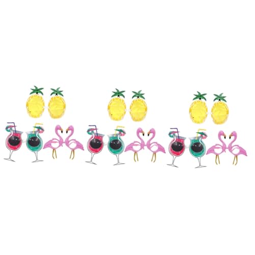UPKOCH 9 Stk Tanzpartyzubehör spielzeug für kinder kinderspielzeug Sonnenbrillen für Kinder kind sonnenbrille schnapsgläser Hawaii-Brille Obstgläser lustig Abschlussball liefert von UPKOCH