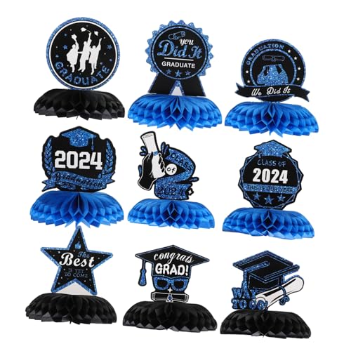 UPKOCH 9 Stück Graduation Wabendekoration Mittelstücke Für Den Tisch Kernstück Abschluss Tischdekoration Tischdekoration, Partydekoration Tafelaufsatz Mit Wabenstruktur Bienenwabe Papier UPKOCH 9 Stück Graduation Wabendekoration Mittelstücke Für Den Tisch Kernstück Abschluss Tischdekoration Tischdekoration, Partydekoration Tafelaufsatz Mit Wabenstruktur Bienenwabe Papier von UPKOCH
