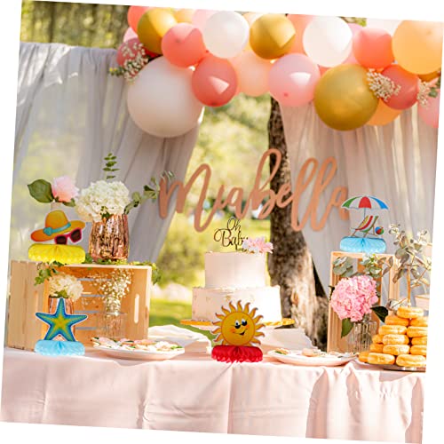 UPKOCH 9 Stück Teiliges Hawaii Papier Deko Wabenbälle Tischdekoration Langlebige Partydeko für Tropisches Szenenlayout für Garten Balkon und Innenräume UPKOCH 9 Stück Teiliges Hawaii Papier Deko Wabenbälle Tischdekoration Langlebige Partydeko für Tropisches Szenenlayout für Garten Balkon und Innenräume von UPKOCH