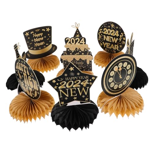 UPKOCH 9 Stück Teiliges Year Party Bienenwaben Dekorationen aus Papier Vielseitige Tisch und Partyornamente Handliche Papierfächer Festlicher Look für Silvester und Neujahrsfeiern UPKOCH 9 Stück Teiliges Year Party Bienenwaben Dekorationen aus Papier Vielseitige Tisch und Partyornamente Handliche Papierfächer Festlicher Look für Silvester und Neujahrsfeiern von UPKOCH