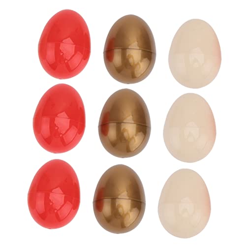 UPKOCH Osterjagd-spielzeug Für Jungen Und Mädchen 9 Stück Leere Plastikeier Ostereier-spielzeug Osterparty-geschenkverpackung von UPKOCH