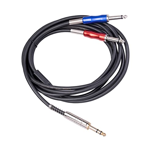 UPKOCH Audio Adapterkabel für Gitarre Dual Mono Stecker Robust Flexibel für Mixer und Aufnahmegeräte von UPKOCH