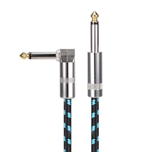 UPKOCH Audio Kabel für Gitarre Professionelles Geräuschloses Instrumentenkabel für Elektrische Geräte für Bühne Pro Audio Anwendungen von UPKOCH