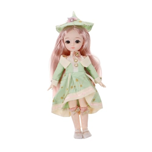 UPKOCH Bjd Puppe mit Sommer Bohemian Zubehör Bewegliche Gelenke Kleidung Schuhe Hut Süßes für Mädchen für Kreatives und Sammlungen UPKOCH Bjd Puppe mit Sommer Bohemian Zubehör Bewegliche Gelenke Kleidung Schuhe Hut Süßes für Mädchen für Kreatives und Sammlungen von UPKOCH