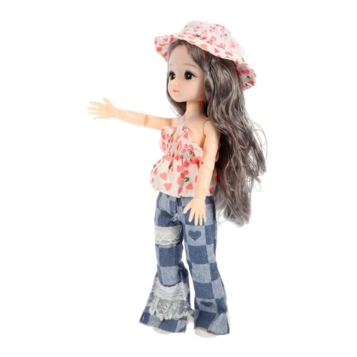 UPKOCH Böhmische Puppe Puppenkleidung Puppenkollektion Puppenkörper mit Kugelgelenk realistisches Babypuppenzubehör Babys Süße Puppe lebendige Puppe Kunststoff Colorful UPKOCH Böhmische Puppe Puppenkleidung Puppenkollektion Puppenkörper mit Kugelgelenk realistisches Babypuppenzubehör Babys Süße Puppe lebendige Puppe Kunststoff Colorful von UPKOCH