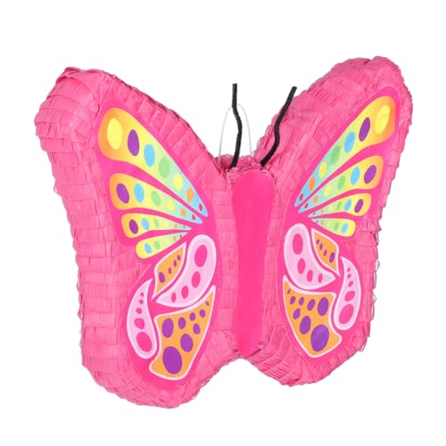 UPKOCH Bunte Schmetterling Piñata für Kindergeburtstag Lustiges Partyspielzeug Selbst Befüllbar Dekoration für Feiern Kreatives für Jungen und Mädchen von UPKOCH