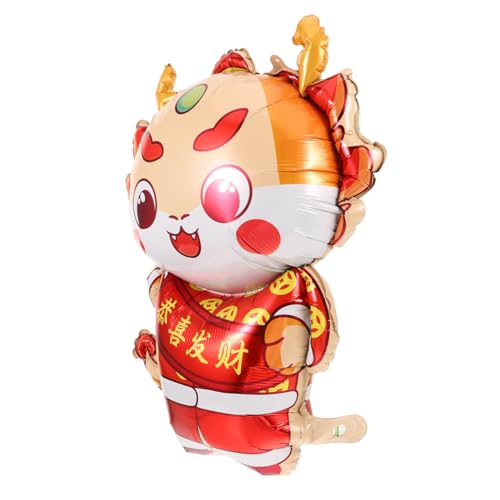 UPKOCH Chinesischer Neujahrs Luftballon Dragon Dekoration Langlebig für Familienfeier Innen Außen Geeignet Festliche Partydeko Glücksbringer Folienballon UPKOCH Chinesischer Neujahrs Luftballon Dragon Dekoration Langlebig für Familienfeier Innen Außen Geeignet Festliche Partydeko Glücksbringer Folienballon von UPKOCH