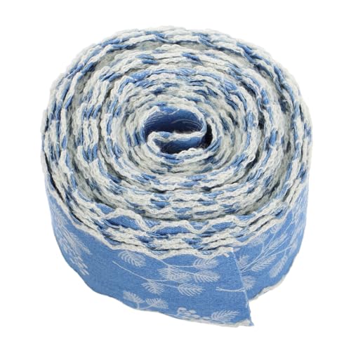 UPKOCH Denim Ripsband mit Geschwungenem Rand Vielseitiges Jeansstoffband für Diy Kleidung Schuhdekorationen und Haaraccessoires Breit Yards für Kreative Bastelprojekte UPKOCH Denim Ripsband mit Geschwungenem Rand Vielseitiges Jeansstoffband für Diy Kleidung Schuhdekorationen und Haaraccessoires Breit Yards für Kreative Bastelprojekte von UPKOCH