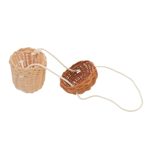 UPKOCH Hip Bag Damen Eichel Tote Tannenzapfen Korb Mini Pine Cones Glitzer Tasche Eicheln Münzbeutel Einkaufstasche Aus Raffiabast Leichensack Anlage Handgewebte Tragetasche Korbtasche Brown Rattan UPKOCH Hip Bag Damen Eichel Tote Tannenzapfen Korb Mini Pine Cones Glitzer Tasche Eicheln Münzbeutel Einkaufstasche Aus Raffiabast Leichensack Anlage Handgewebte Tragetasche Korbtasche Brown Rattan von UPKOCH