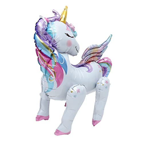 UPKOCH Einhorn-Ballon Ballondekorationen Einhornballon Partyzubehör Und LED Einhorn Folienballon Einhorn-Luftballons zum Mädchengeburtstag Ballon in Einhornform Aluminiumfolie UPKOCH Einhorn-Ballon Ballondekorationen Einhornballon Partyzubehör Und LED Einhorn Folienballon Einhorn-Luftballons zum Mädchengeburtstag Ballon in Einhornform Aluminiumfolie von UPKOCH