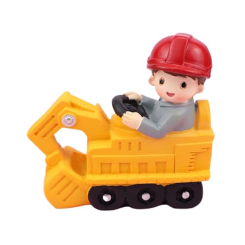 UPKOCH Engineering Truck Cake Topper für Jungen Bagger Jungen Figur aus Resin Tortendeko für Kindergeburtstagsfeiern Kreative Tischdekoration UPKOCH Engineering Truck Cake Topper für Jungen Bagger Jungen Figur aus Resin Tortendeko für Kindergeburtstagsfeiern Kreative Tischdekoration von UPKOCH
