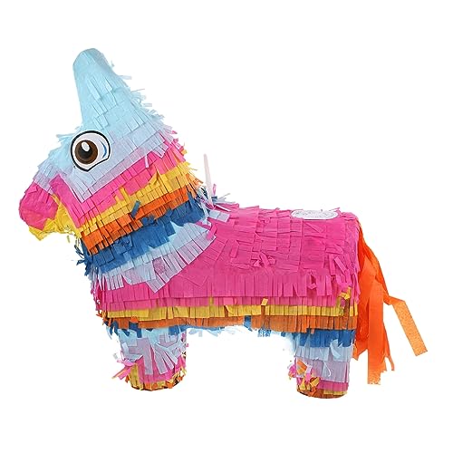 UPKOCH Fiesta-piñata Cinco De Mayo Süßigkeiten-pinata-spiel Regenbogen-gastgeschenke Mexikanische Fiesta-pinata Babyparty-piñata Pinatas Für Geburtstagsfeier Kind Halloween Zubehör von UPKOCH