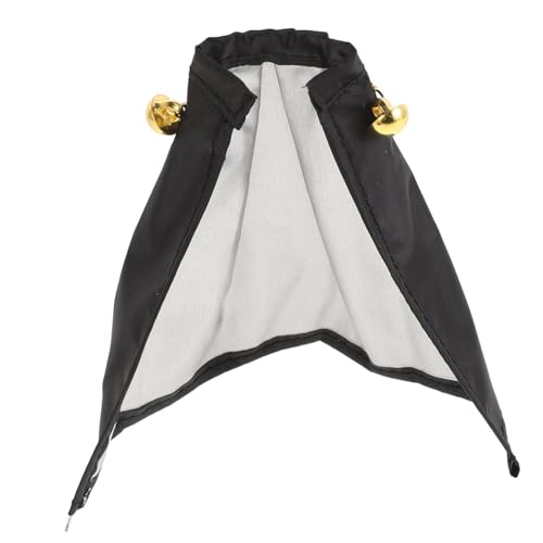 UPKOCH Figur Umhang Kleidung Für Figuren Minikleidung Für Puppenkleidung Dekore Für Puppenkleider Puppen-DIY-umhang Puppenkleidung -deko-umhang Stoff Black von UPKOCH